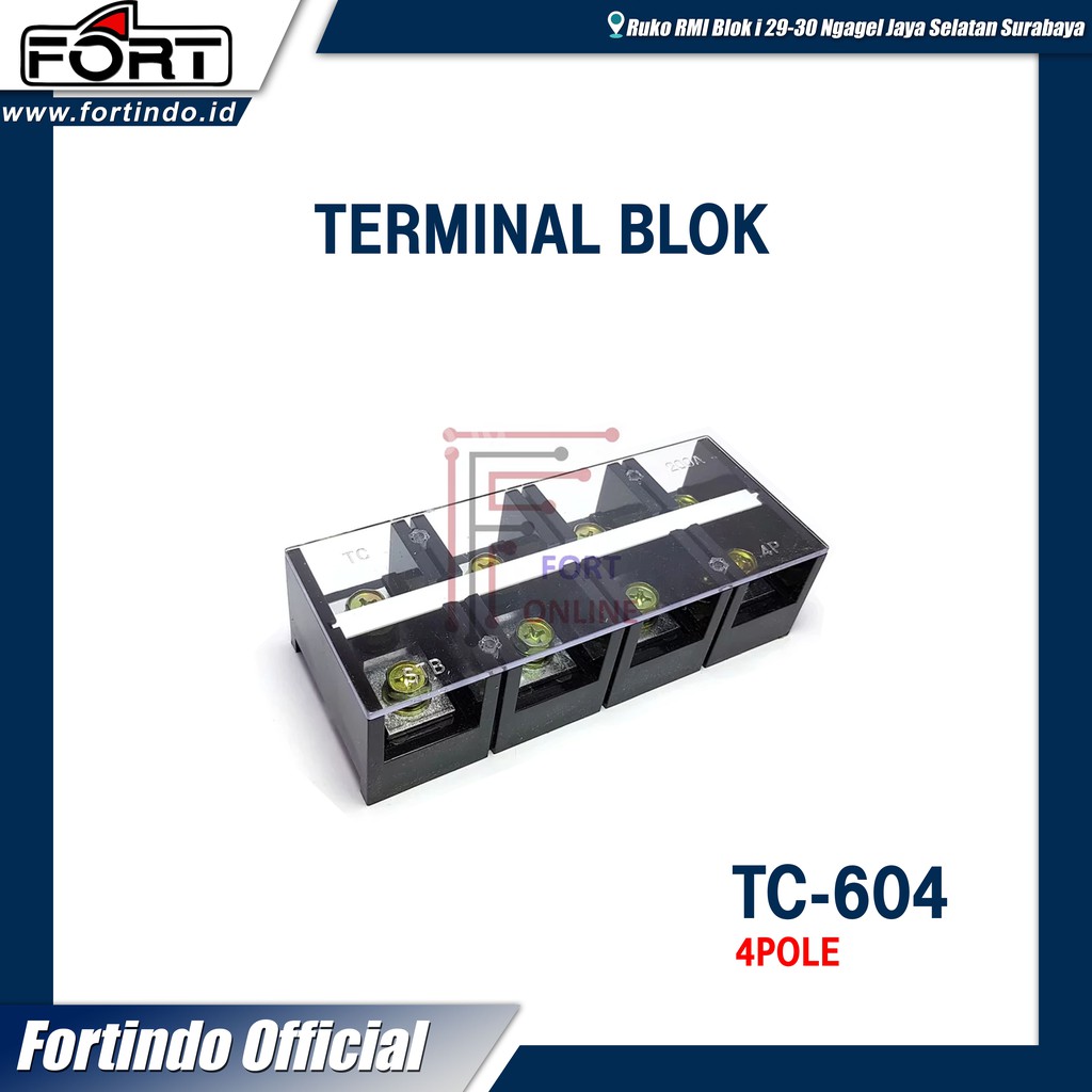 Jual Terminal TC-604 60 Ampere MERK FORT | Shopee Indonesia