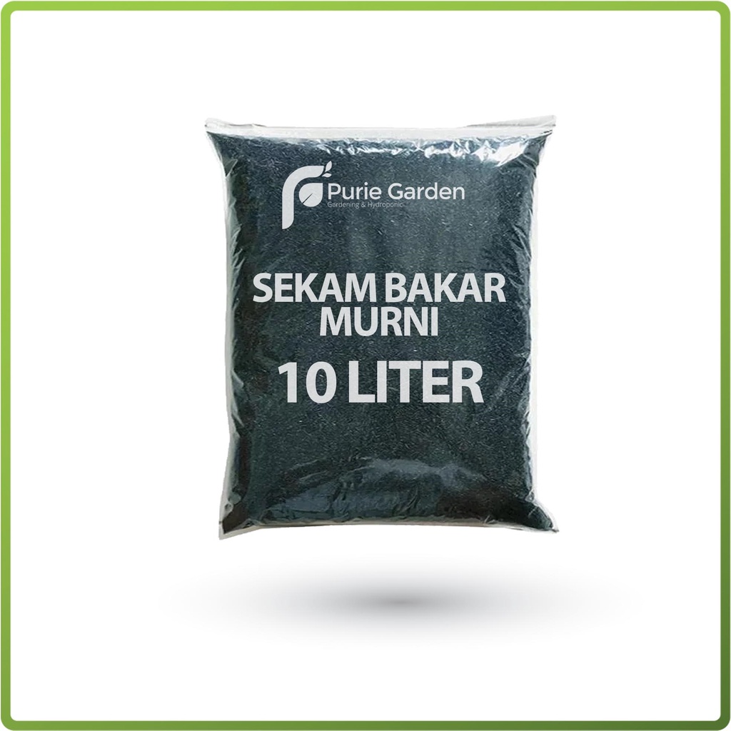 Jual Media Tanam Organik Arang Sekam/Sekam Bakar 10 Liter | Shopee ...