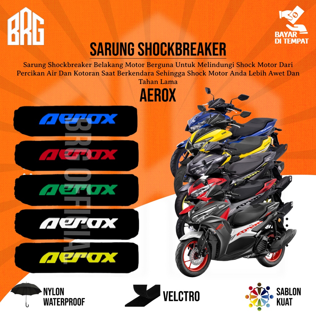 Jual Sarung Shock Breaker Dan Cover Shock Belakang Motor Universal