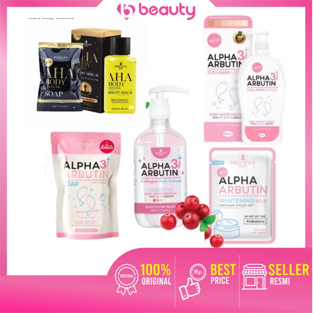 Jual BEAUTY Body Booster AHA dan / ALPHA ARBUTIN 3+++ UNDERARM NIGHT