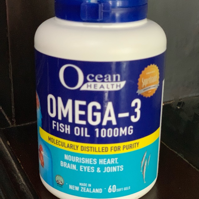 Ocean health omega best sale 3 fish oil 1000mg