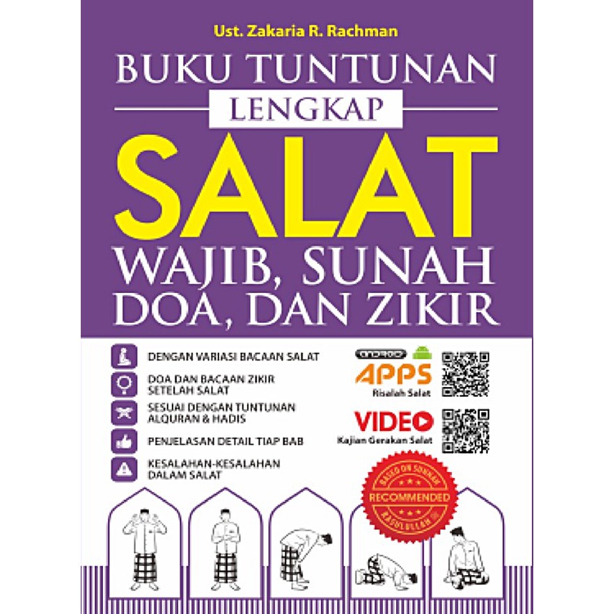 Jual BUKU TUNTUNAN LENGKAP SALAT WAJIB & SUNAH, DOA - EDISI REVISI ...