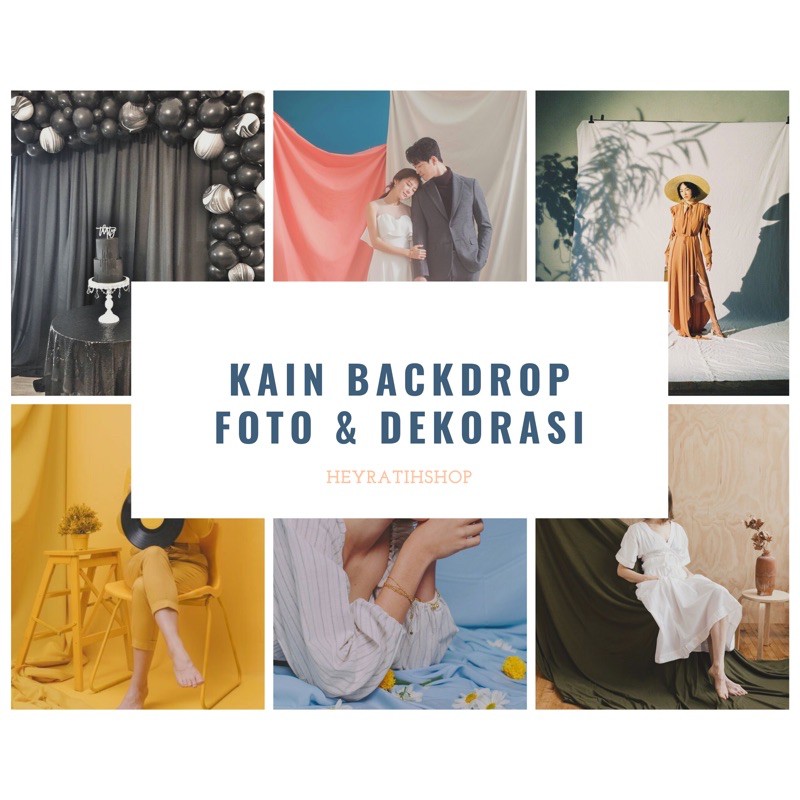 Jual KAIN BACKDROP KAIN BACKGROUND BISA COD TERMURAH KAIN DEKORASI KAIN ...