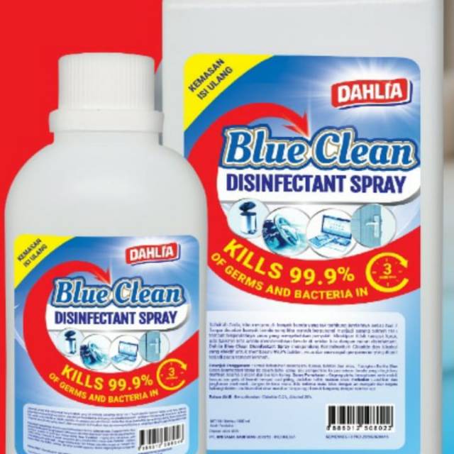 Jual BLUE CLEAN DESINFEKTANT 500ml | Shopee Indonesia