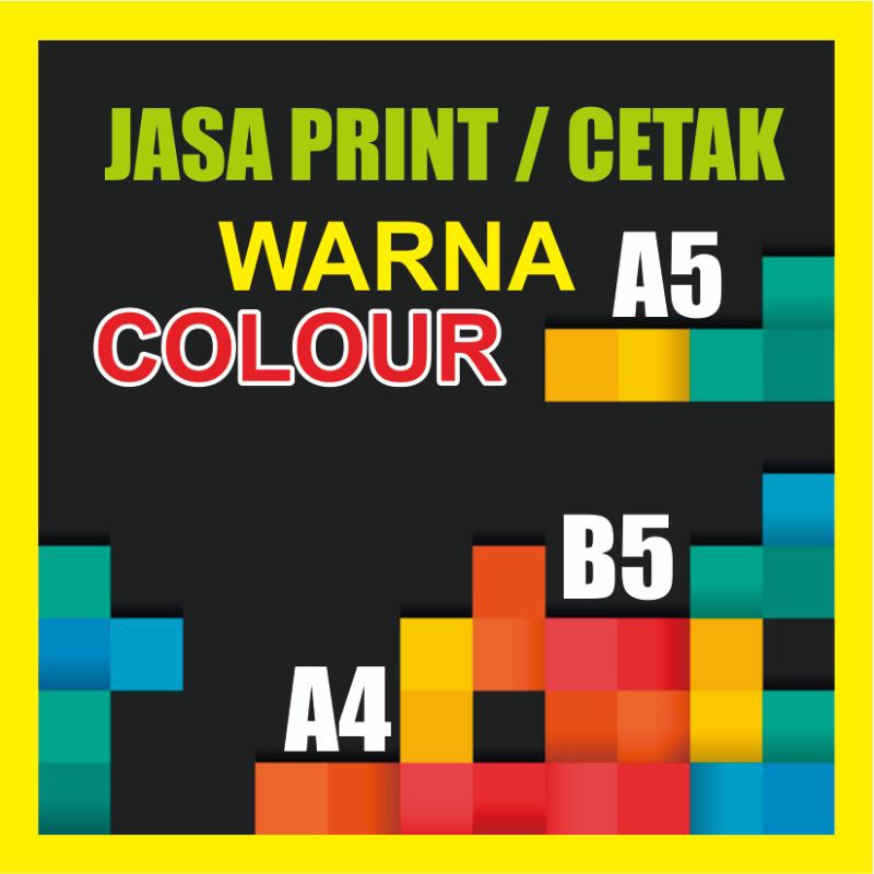 Jual Jasa Print Cetak Warna Shopee Indonesia