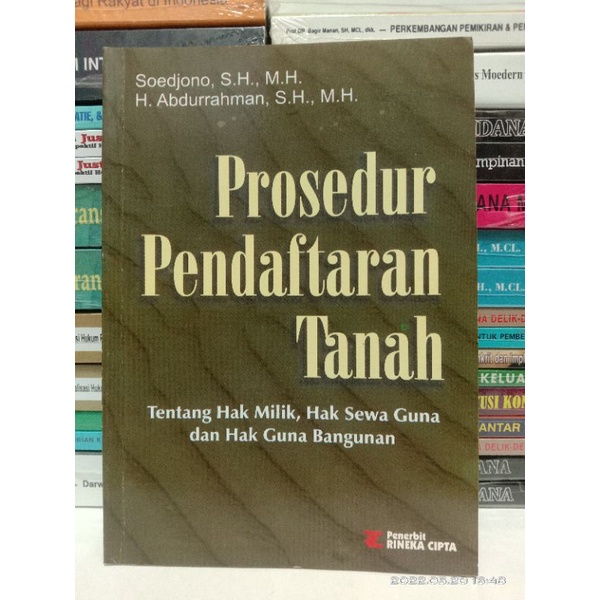 Jual Prosedur Pendaftaran Tanah | Shopee Indonesia