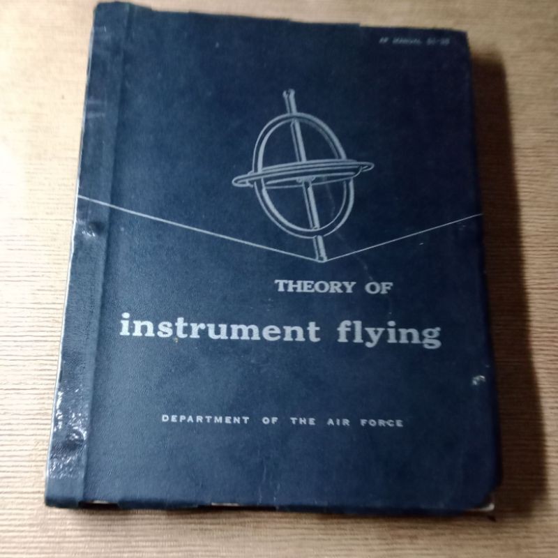 Jual Buku Koleksi Theory of Instrument Flying by Departement of tyhe ...