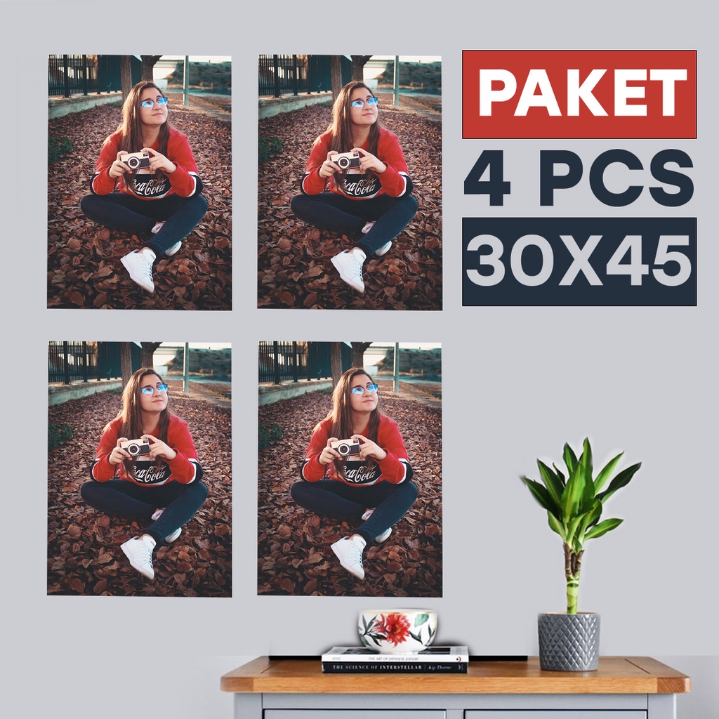 Jual Paket Pcs Cetak Foto Bingkai Hd X Cm Media Mdf Shopee