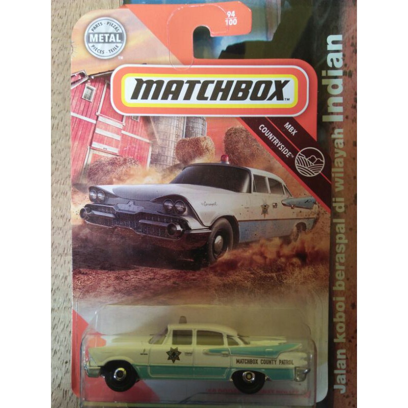Jual MATCHBOX 59 DODGE CORONET POLICE CAR | Shopee Indonesia