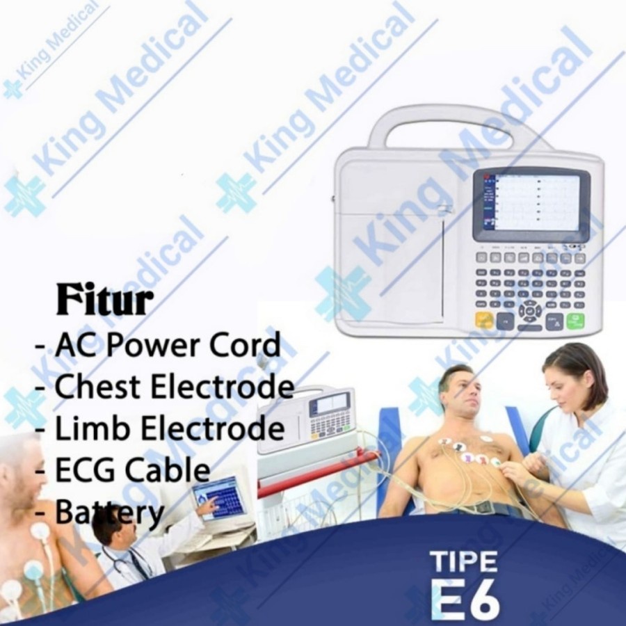 Jual ECG Machine Type E6 | Shopee Indonesia