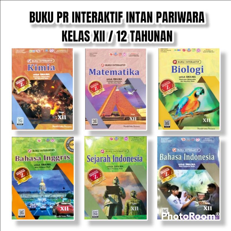 Jual Buku PR INTERAKTIF INTAN PARIWARA KELAS 12 / XII Untuk 1 Tahun ...