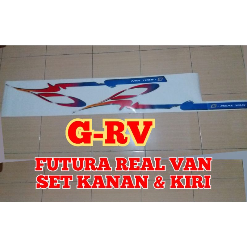 Jual STIKER STICKER SUZUKI FUTURA REAL VAN STRYPING BODY FUTURA DRV DAN ...