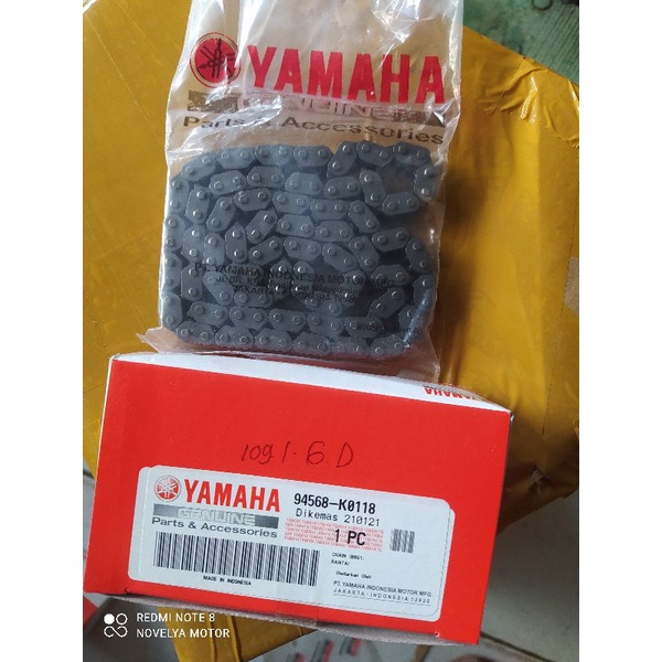 Jual CHAIN RANTAI KETENG RANTAI RANTE MESIN R 25 R25 MT 25 MT25 ORI ...