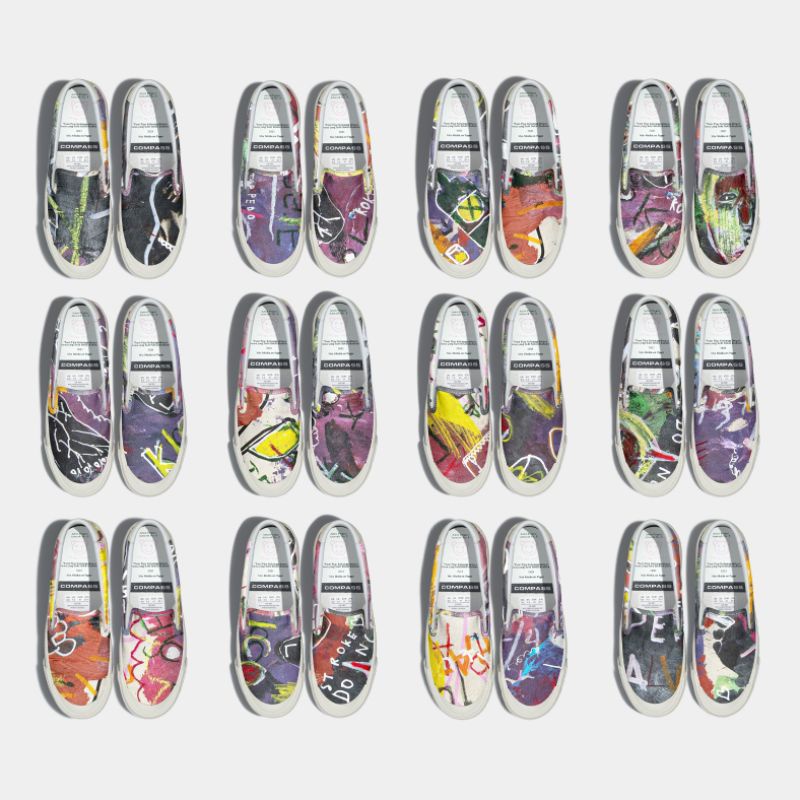 Jual Compass X Jason Ranti SLIP ON /antwork | Shopee Indonesia