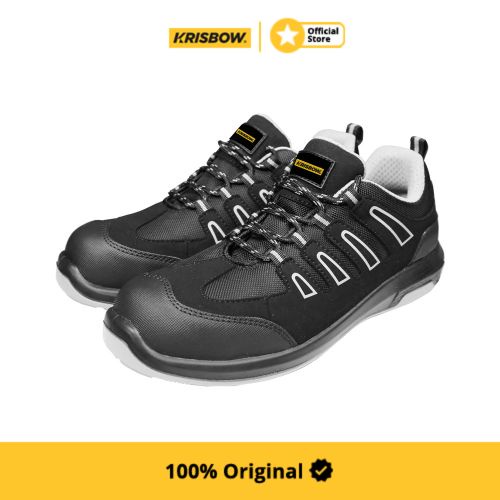 Jual Krisbow Ukuran 45 Hydra Sepatu Pengaman Hitam Safety Shoes