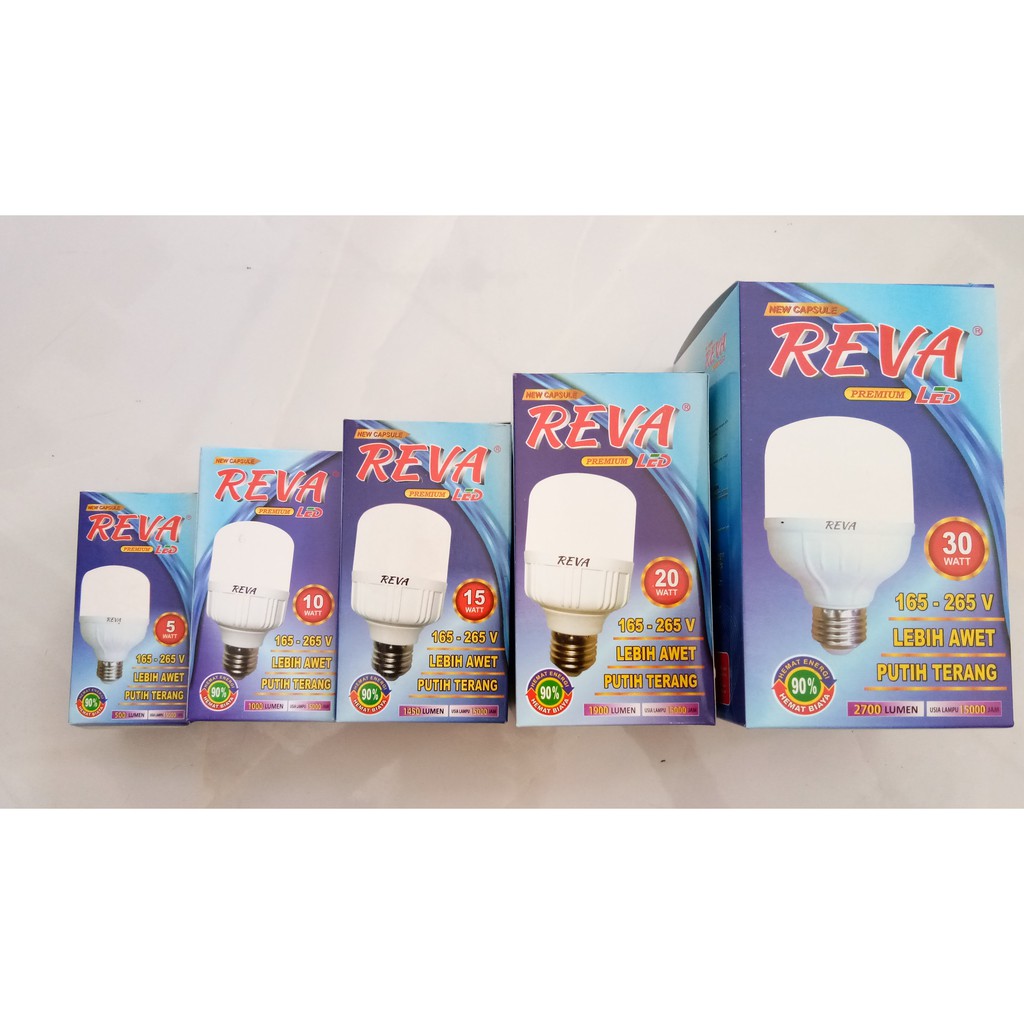 Jual Lampu led Reva kapsul Premium 10 watt | Shopee Indonesia