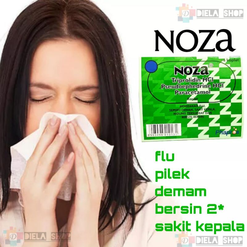 Jual Noza obat Flu pilek, sakit kepala | Shopee Indonesia