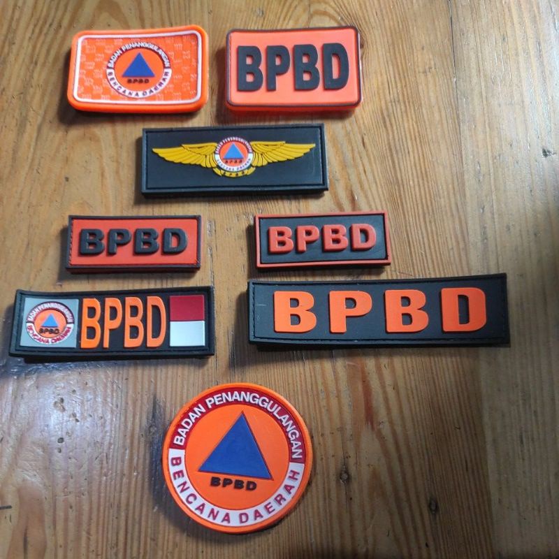 Jual Patch Rubber Logo Dan Atribut BPBD | Shopee Indonesia