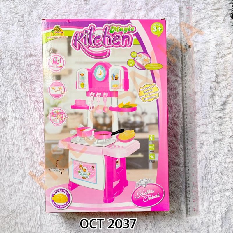 Jual Mainan Oct 2037 Magic Kitchen Set Kemasan Kardus Karton Kotak