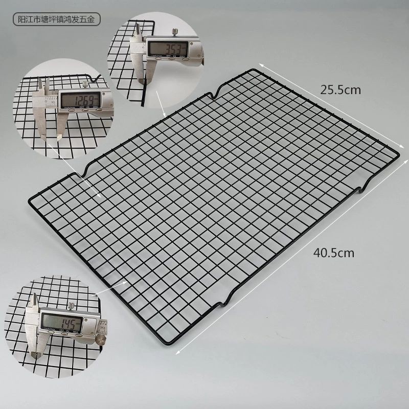 Jual LuckyHelen COOLING RACK HITAM STAINLESS STEEL ANTI KARAT | Shopee ...