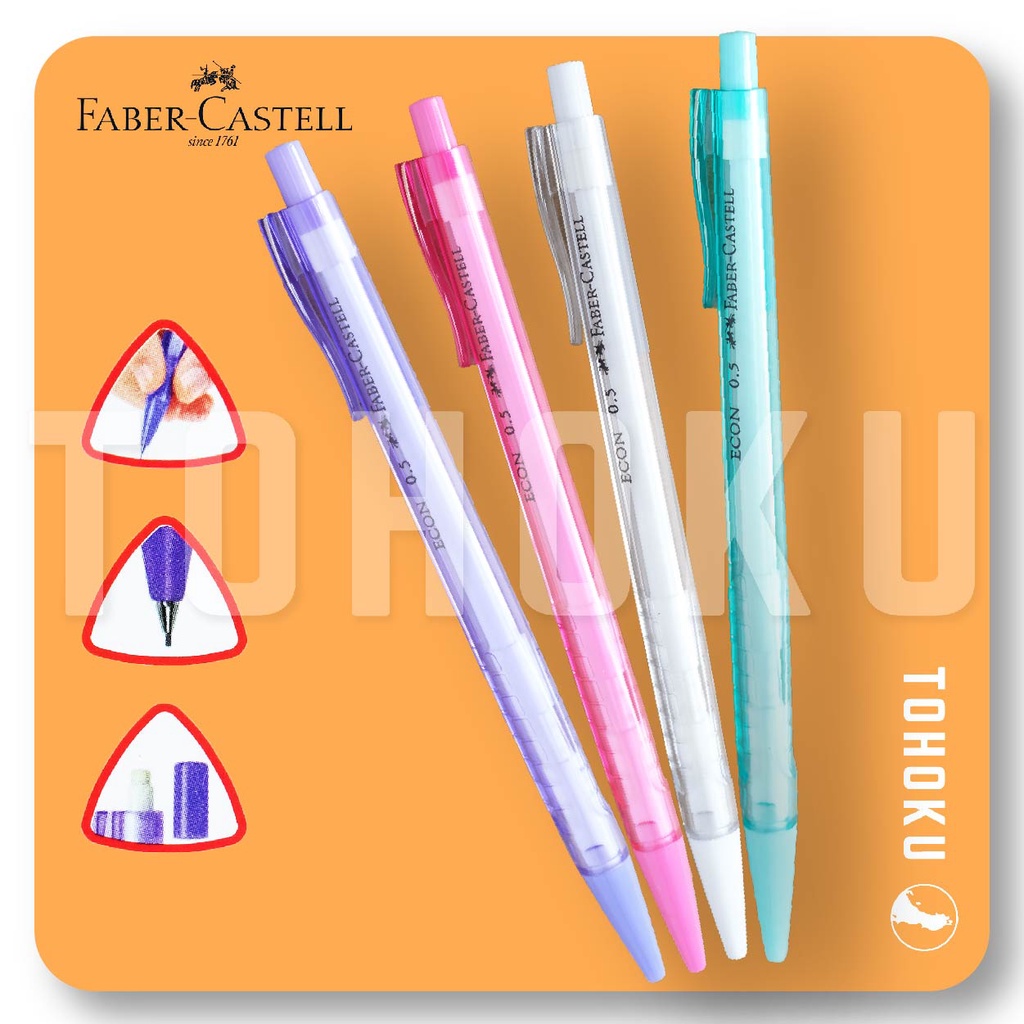 Jual Pensil Mekanik Cetekan Faber Castell Eco 05 Mm Shopee Indonesia