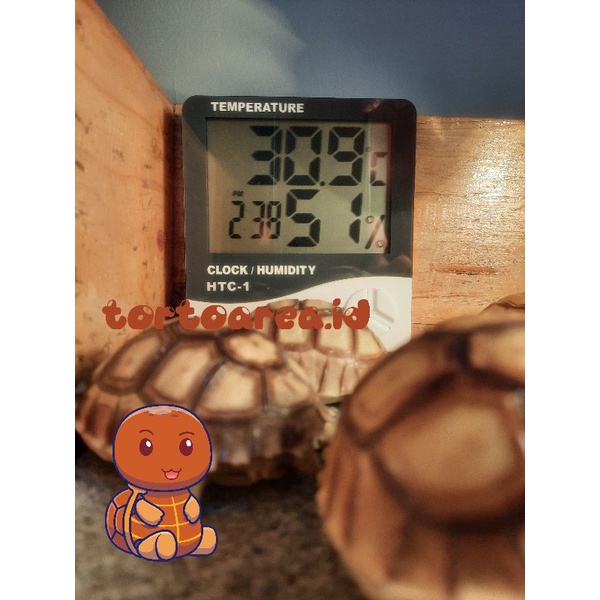 Jual Thermometer Hygrometer Kandang Tortoise / Reptile Shopee Indonesia