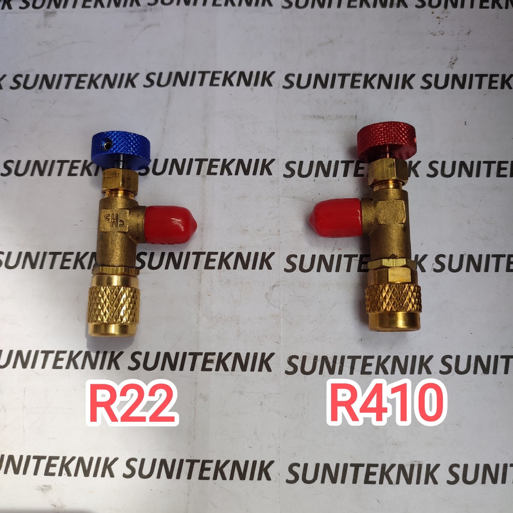 Jual CAN TAP VALVE NEPEL ADAPTER R 22 / R 410 - ADAPTER FREON 341 ...