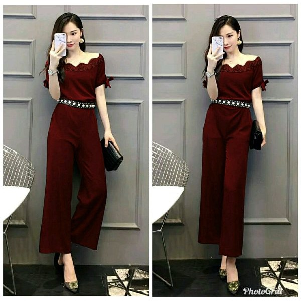 Baju deals jumpsuit shopee