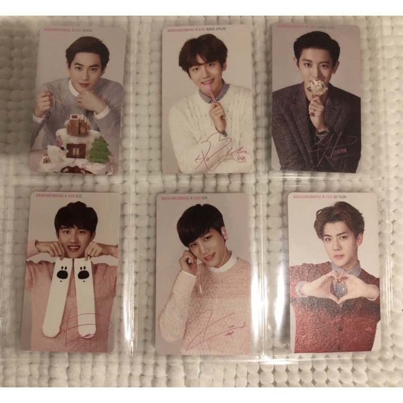 Jual EXO - OFFICIAL RARE PHOTOCARD PC (BASKIN ROBBINS) | Shopee Indonesia