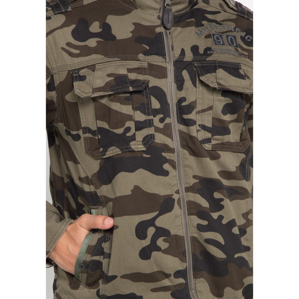 Jual Jaket Loreng Bolak Balik MGee 3451C Original Reversible Jacket ...
