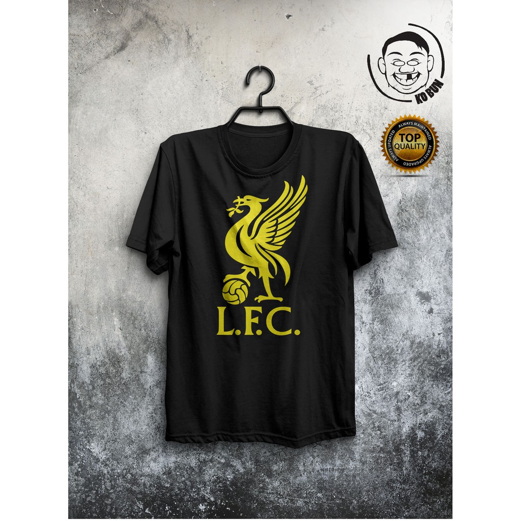 Jual KAOS BAJU LOGO LIVERPOOL BURUNG KUNING LENGAN PENDEK | Shopee ...