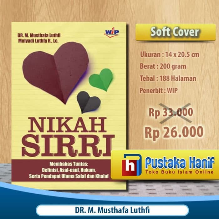 Jual Buku Nikah Sirri - Definisi Dan Hukum Nikah Siri | Shopee Indonesia