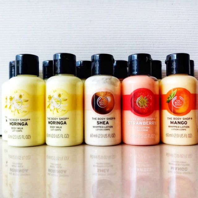 Jual [ORIGINAL] Body Lotion 60ML The Body Shop Shopee Indonesia