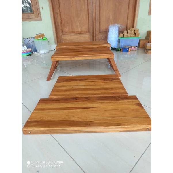 Jual Meja lipat Kayujati,meja laptop,Mejaa belajar | Shopee Indonesia