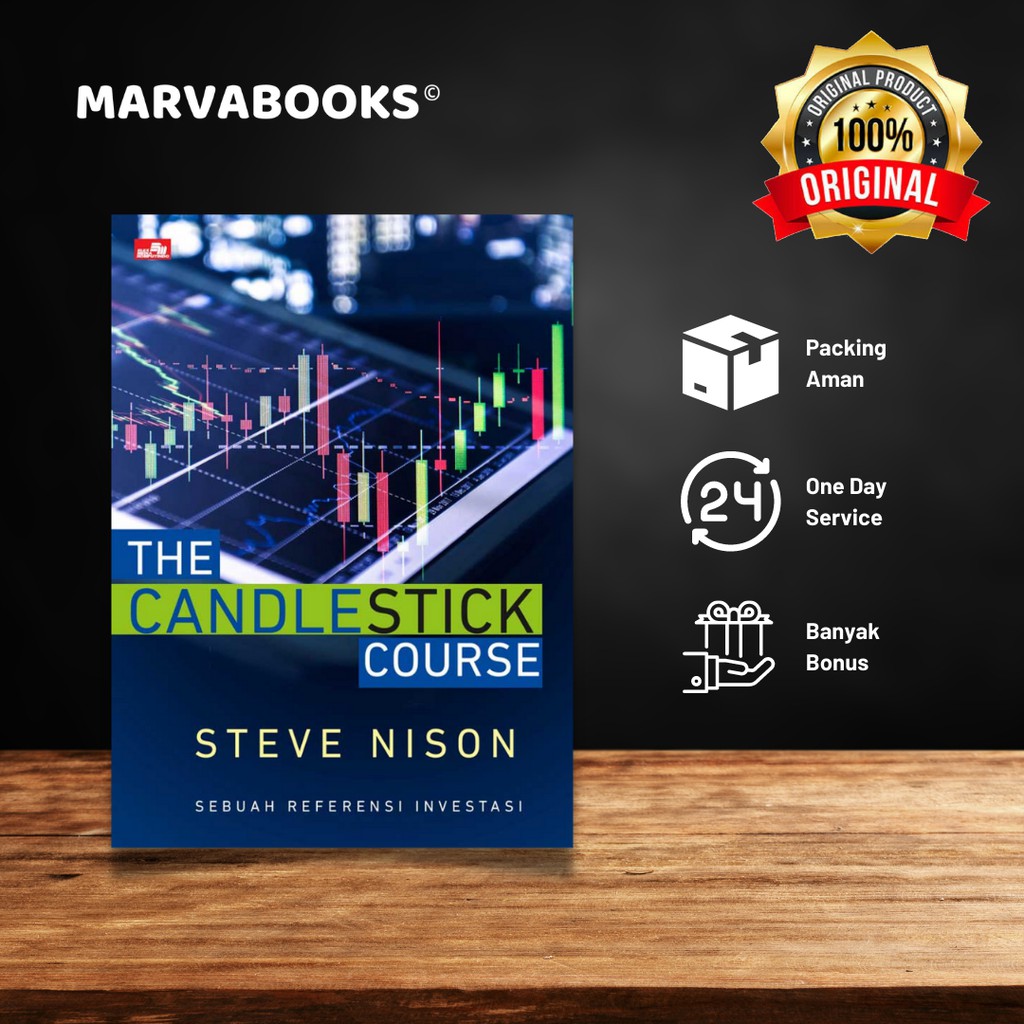 Jual THE CANDLESTICK COURSE Sebuah referensi investasi Shopee