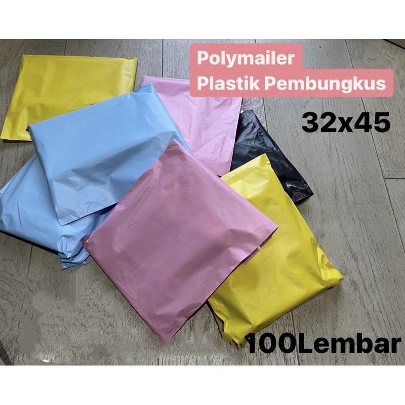 Jual Plastik Polymailer uk 32x45 isi 100 Lembar / Plastik Polimer ...