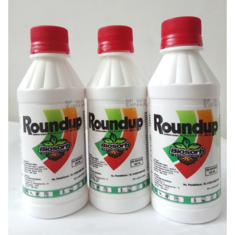 Jual Roundup 486 Sl 200 Ml Obat Pembasmi Rumput Shopee Indonesia