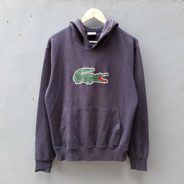 Harga hoodie lacoste big logo online original