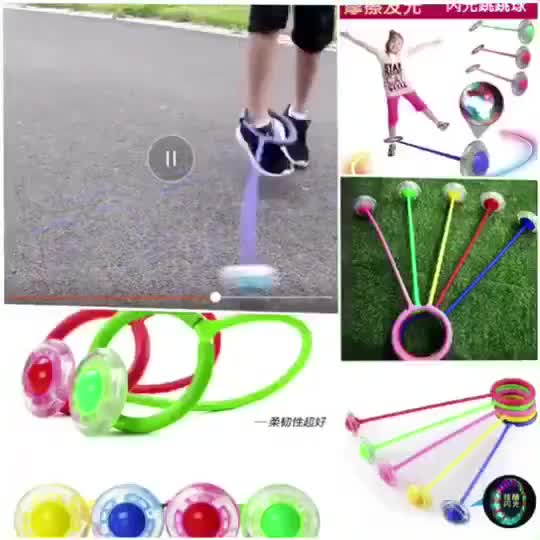 Jual [LOGU] Mainan jumping rod, Mainan lompat tali hulahop kaki hula ...
