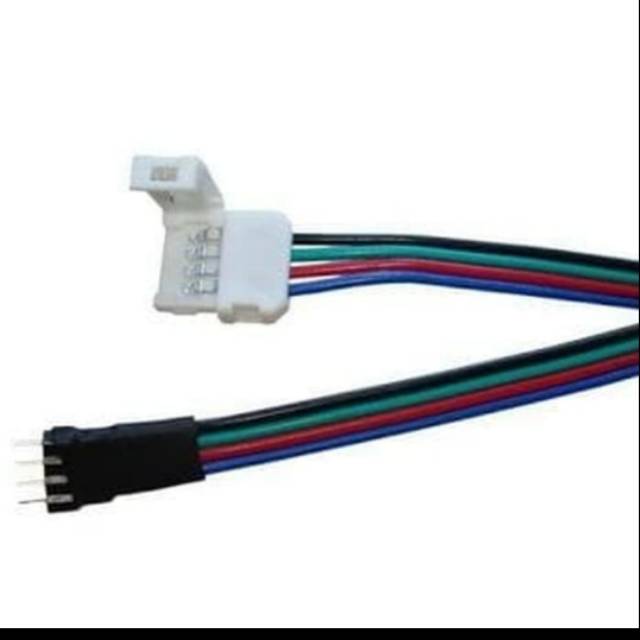 Jual Kabel konektor led strip 2pin / Pixel 3pin / RGB 4pin | Shopee ...