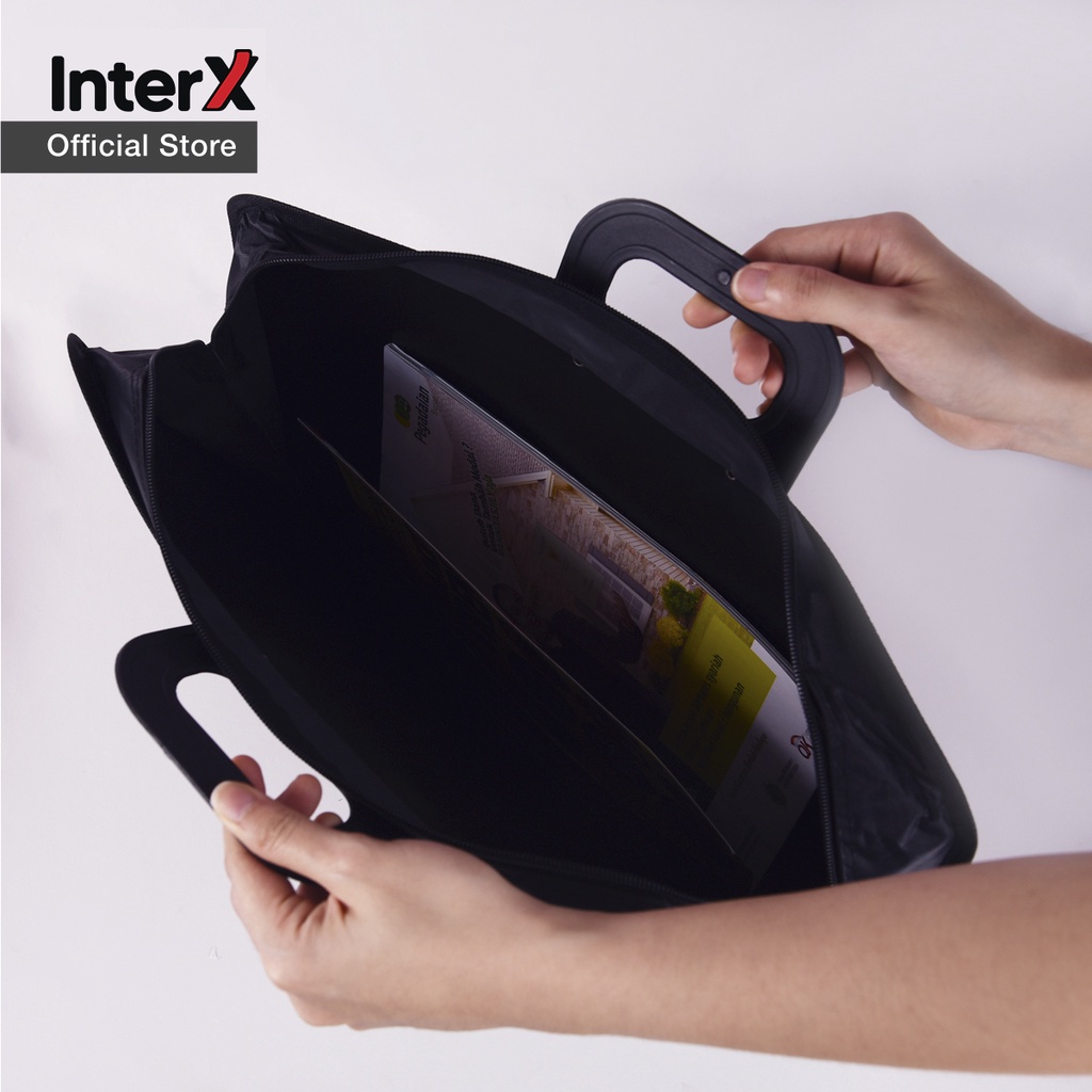 Jual InterX Folder Carry Bag Map Arsip Serbaguna / Tas Dokumen Tahan ...