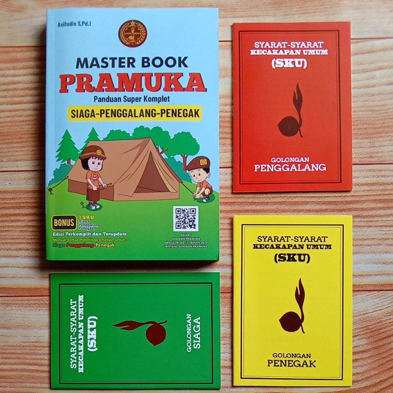 Jual Buku Master Book Pramuka Panduan Super Kompletbonus 3 Sku Siaga Penggalang Penegak 