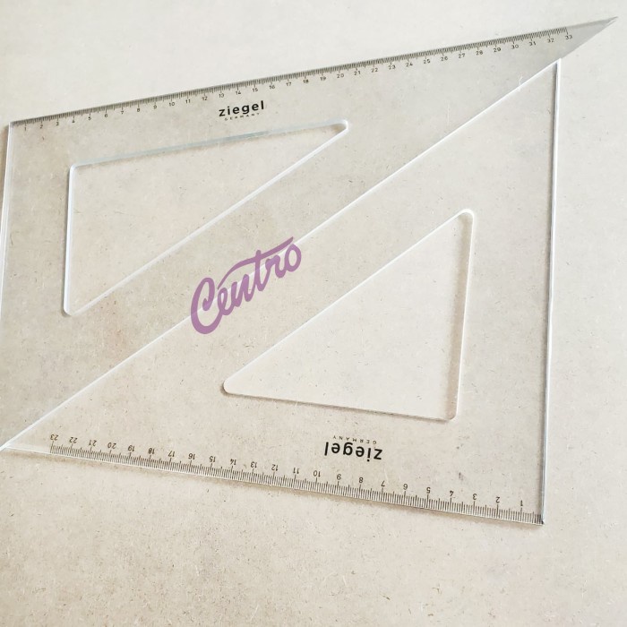 Jual ROTRING ZIEGEL RULER / SEGITIGA BESAR NO 12 SET 23CM/33CM | Shopee ...