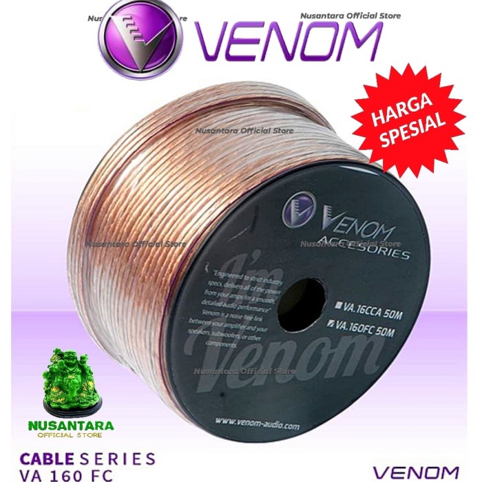Jual VENOM KABEL SPEAKER HIGH END 50 METER VA 160 FC VA 160FC VA160FC ...