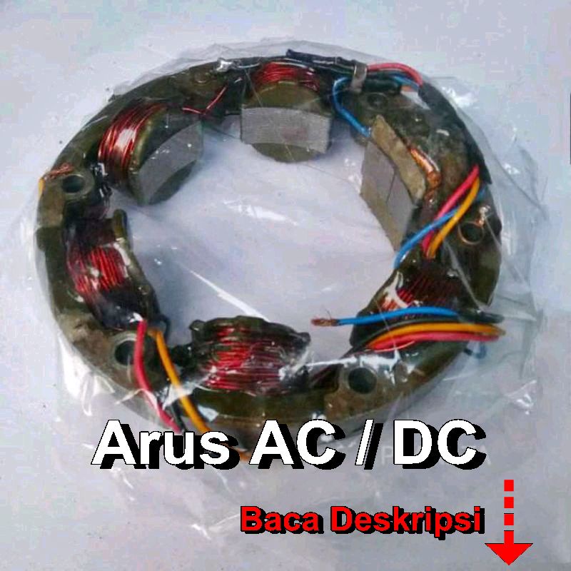 Jual Spull Rakitan Arus CDI AC dan DC Honda CB GL 100 125 Stator Comp ...