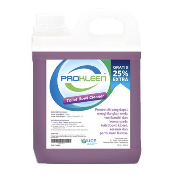 Jual Prokleen Toilet Bowl Cleaner 2x1L | Shopee Indonesia