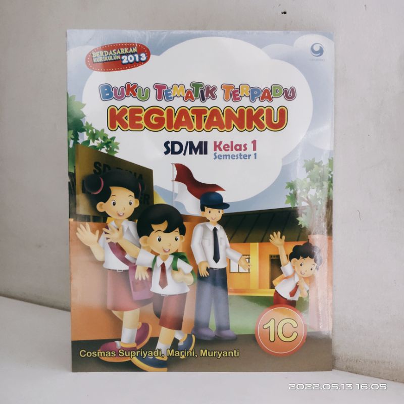 Jual Buku Obral Murah Buku Tematik Terpadu Kegiatanku Sd Mi Kelas 1