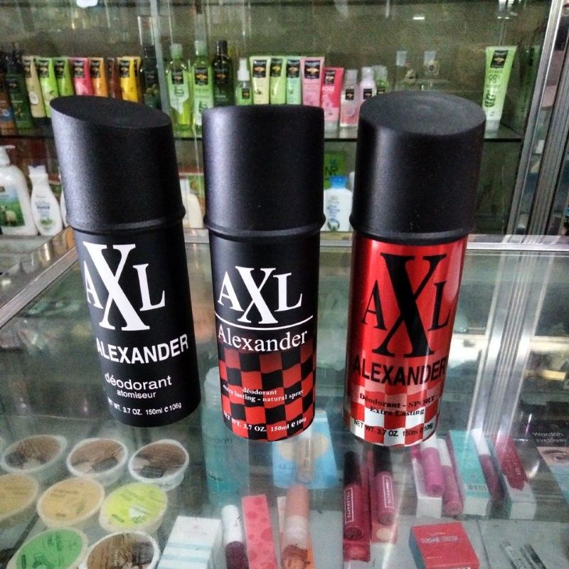 Jual AXL Alexander Deo Spray 150ML | Shopee Indonesia