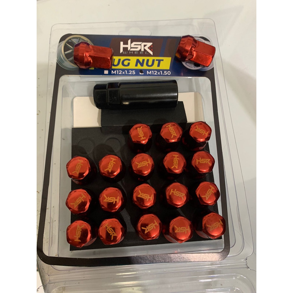 Jual Jual Lug Nut Baut Roda Mur Roda Hsr Pendek Ukuran Ulir Shopee Indonesia