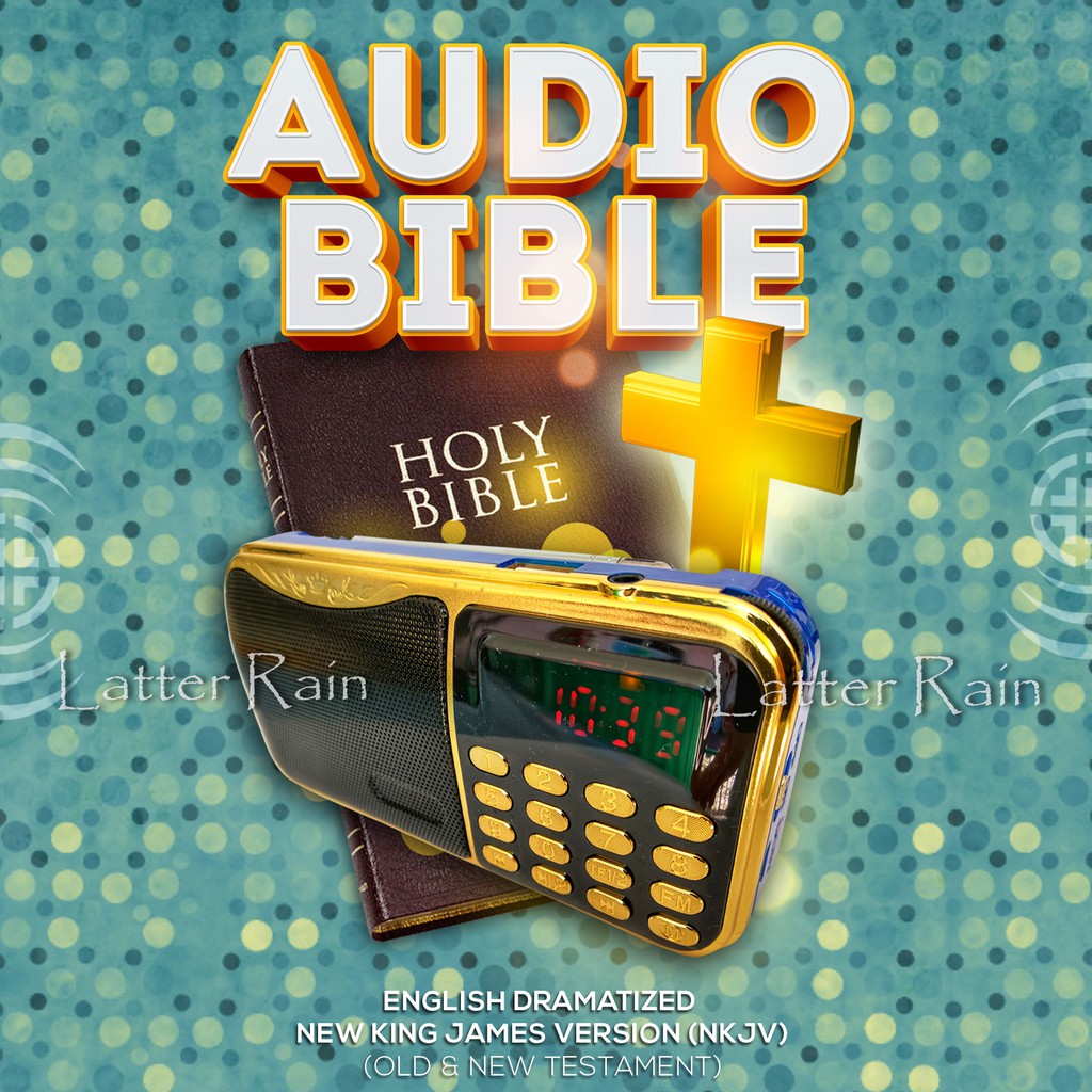 Jual Speaker Audio Bible Dual Bahasa Suara Mantab | Shopee Indonesia